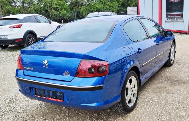 Peugeot 407 cena 11950 przebieg: 177000, rok produkcji 2004 z Wysokie Mazowieckie małe 466